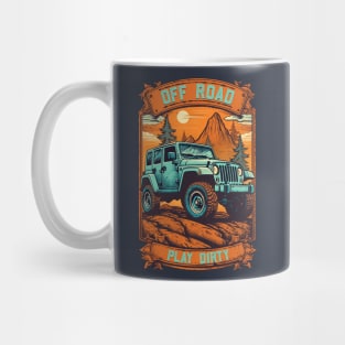 Off Road Play Dirty Mug